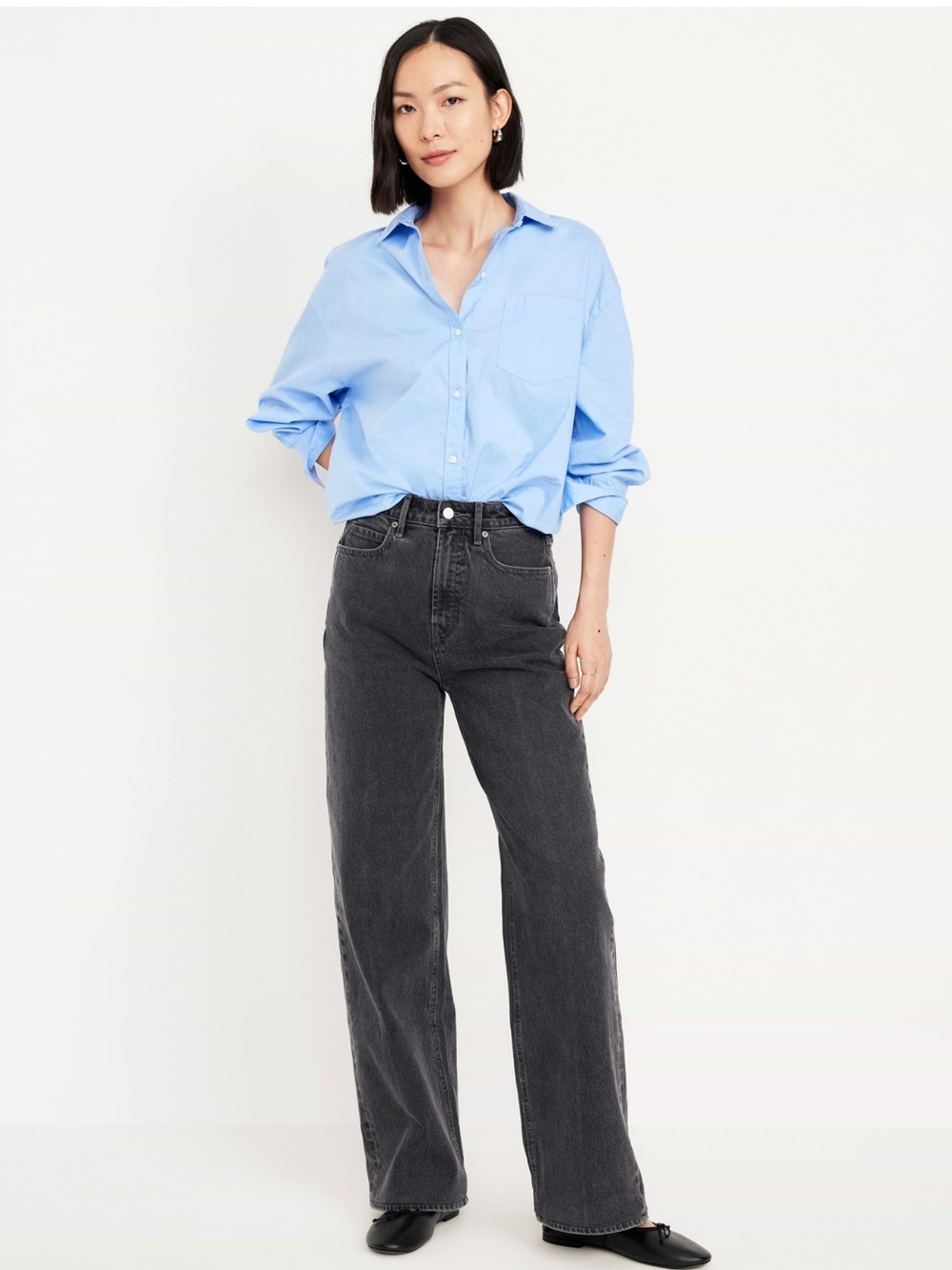 Old Navy Extra Higb Rise Wide Leg Jean